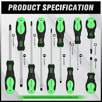 メンテナンス SWANLAKE MAGNETIC SCREWDS SET SWANLAKE 86PCS Magnetic Screwdriver Set,Includes Slotted